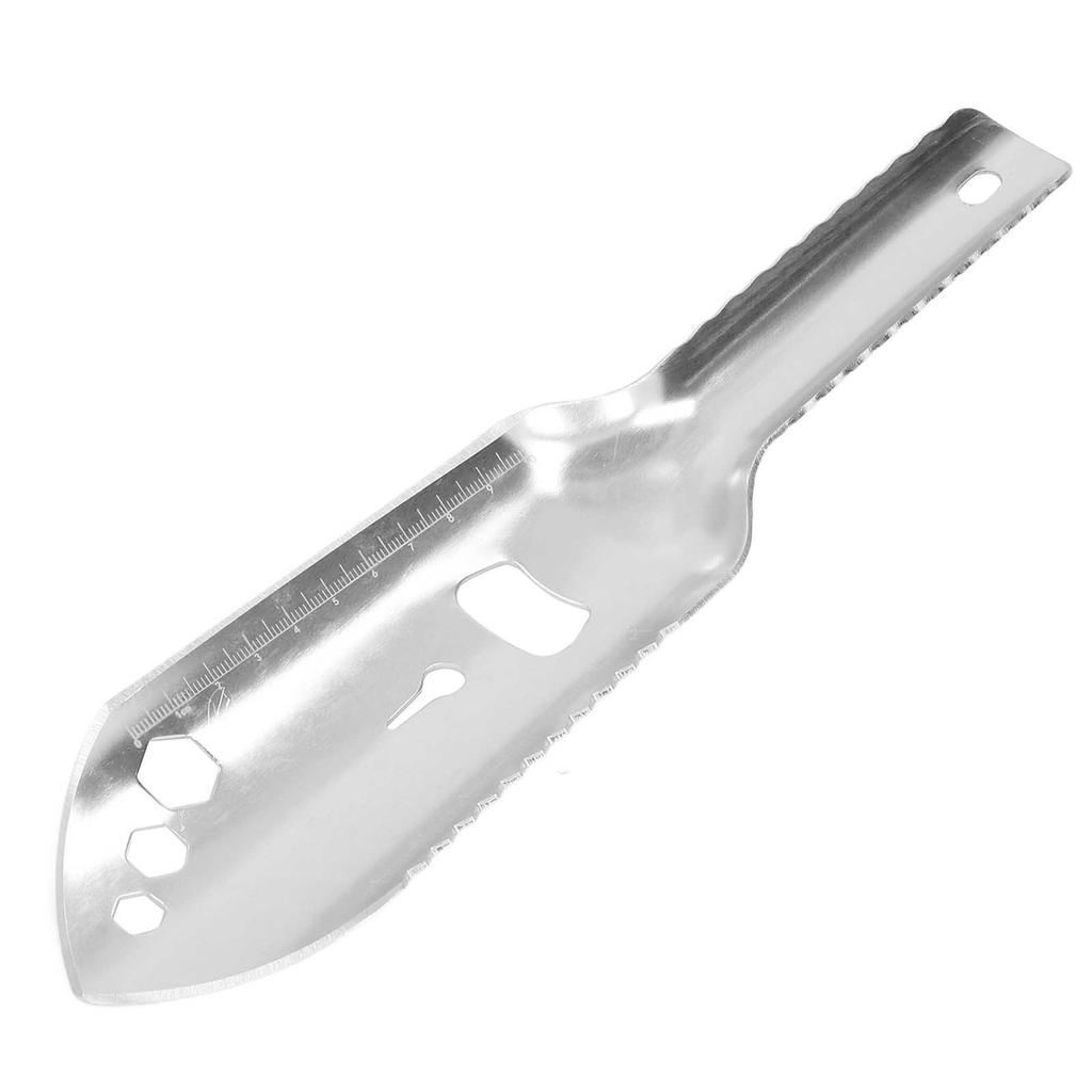 Multipurpose Camping Shovel Aluminum Alloy Small Survival Multitool Shovel for Outdoor Hiking