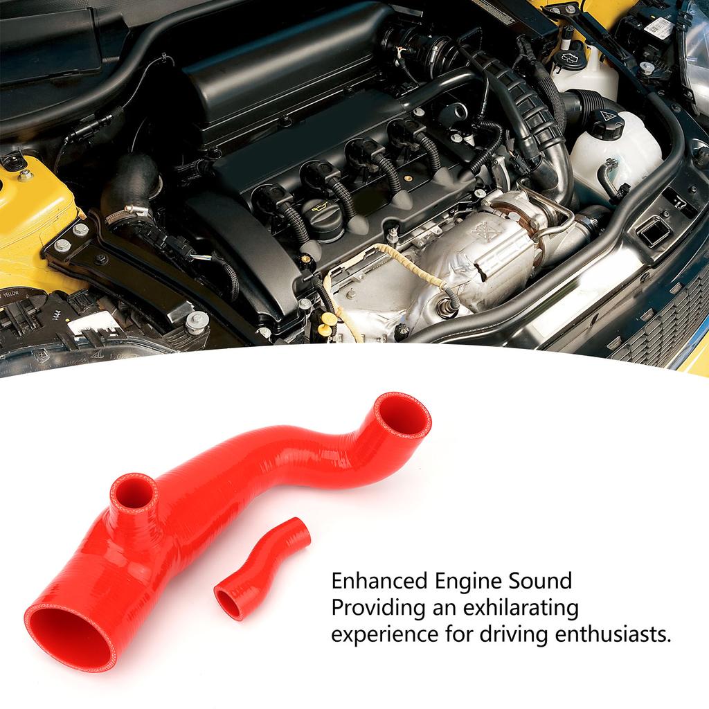 New Silicone Auto Radiator Hose Silicone Intake Hose Pipe Kits for Cooper S R55 R56 R57 Pre‑LCI 1.6L N14 2007 to 2010