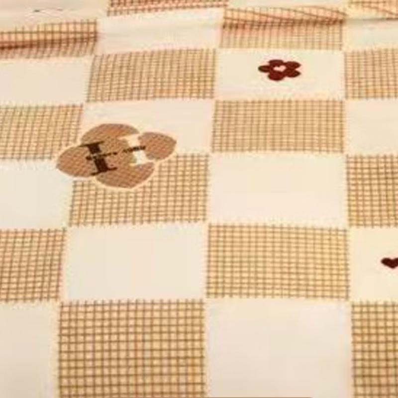 Hongdou Warm Fleece Blanket, Seoul Plaid