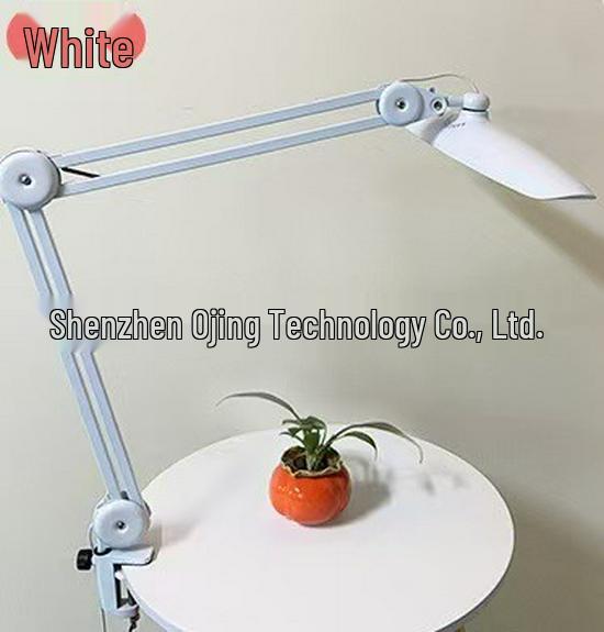 

24 Вт светодиодная лампа для красоты для наращивания ресниц, микроблейдинга, маникюра и татуажа бровей с защитой глаз. EU Plug белый