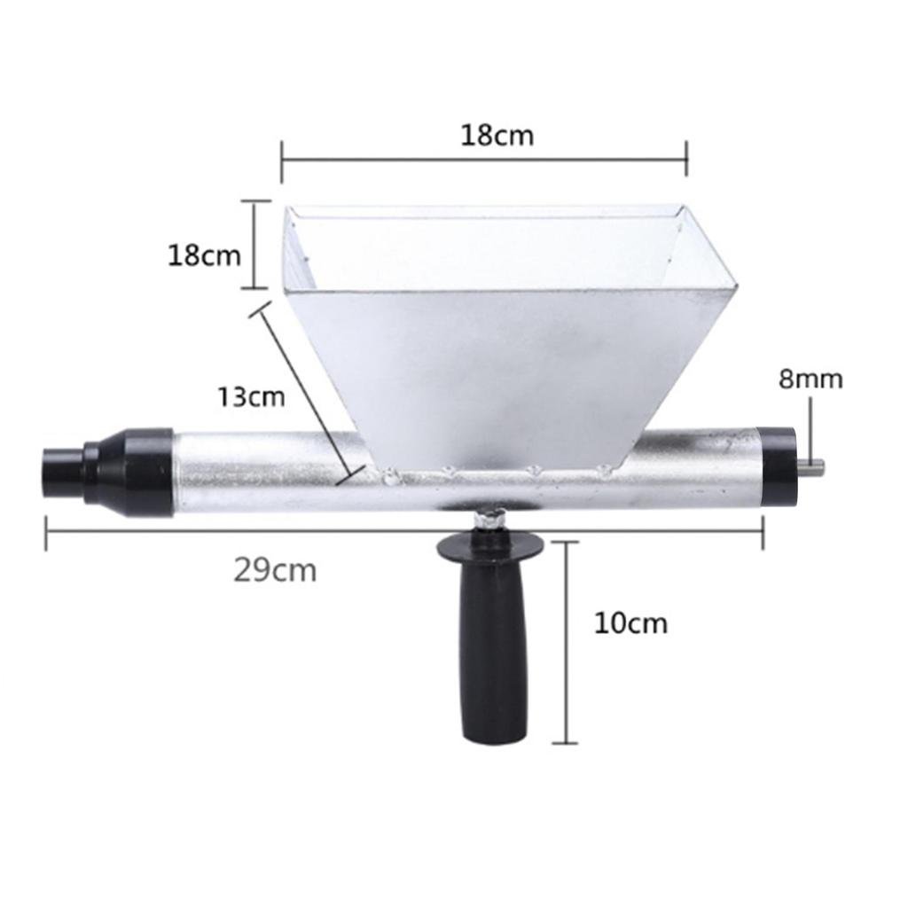 Hand-Held Cement Mortar Sprayer Convenient Removable Nozzle Automatic 1Pcs Non-Rusting Cement Grouting Machine for Outdoor Walls