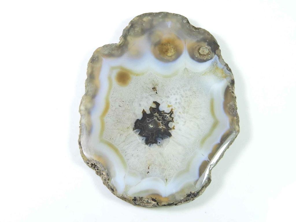 51X68X06MM Natural Solar Druzy Agate Slice Cabochon Loose Gemstone 199Cts. SK-1814