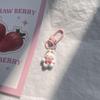 Resin Bunny Carrots Keychain Bunny Carrots Rabbit Tulip Keyring  Lucky Friendship Gift