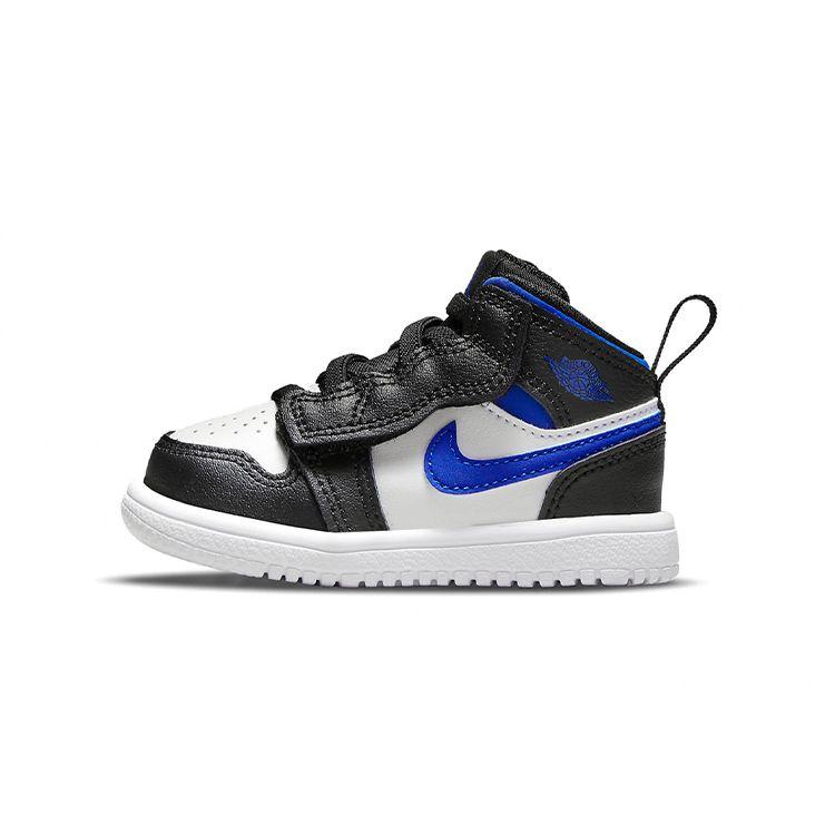 Jordan 1 Mid Alt White Black Racer Blue (TD) Baby Sneakers Racer-Blue-Black AR6352-140 21