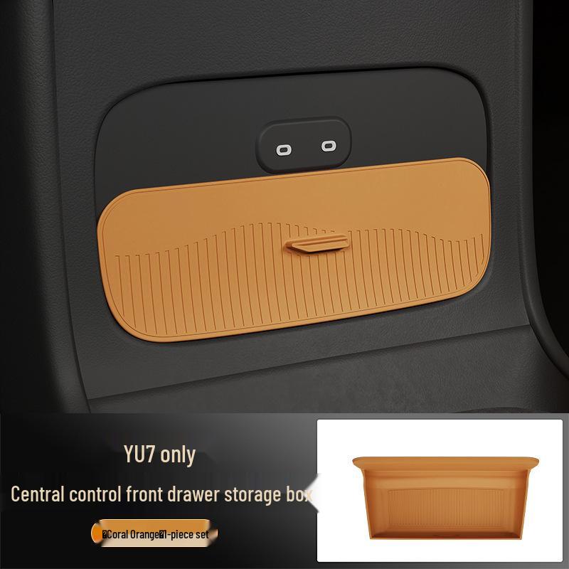 Yu7 Central Control & Rear Screen Anti-Shake Silicone Storage Box