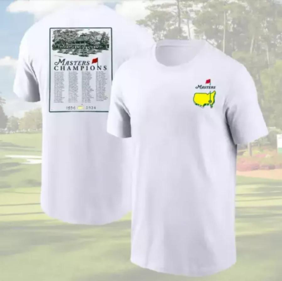 

2024 Masters Tournament Augusta 90 Years Shirt, Golf Tournament T-Shirt M