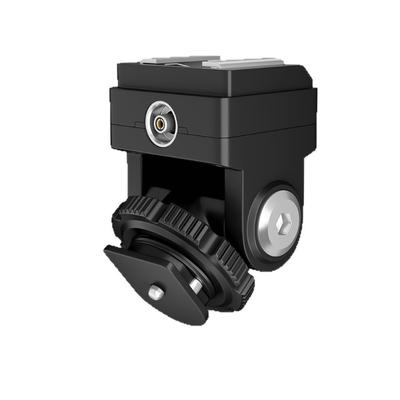 Rotating Flash Shoe Mount Adapter With PC Terminals Port Height Extension For Enhances Lighting Control In Photography
