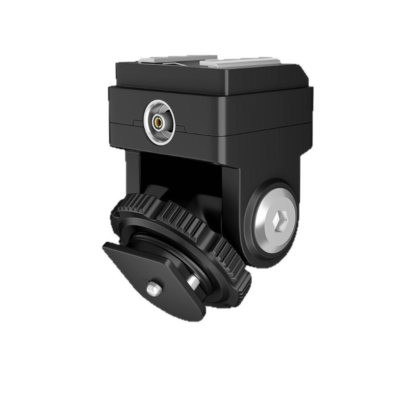 

Rotating Flash Shoe Mount Adapter With PC Terminals Port Height Extension For Enhances Lighting Control In Photography 1