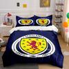 Set Biancheria da Letto Emblema Scozia Set Copripiumino Copripiumino Federe  (1 * Copripiumino 2 * Federe, senza piumino)