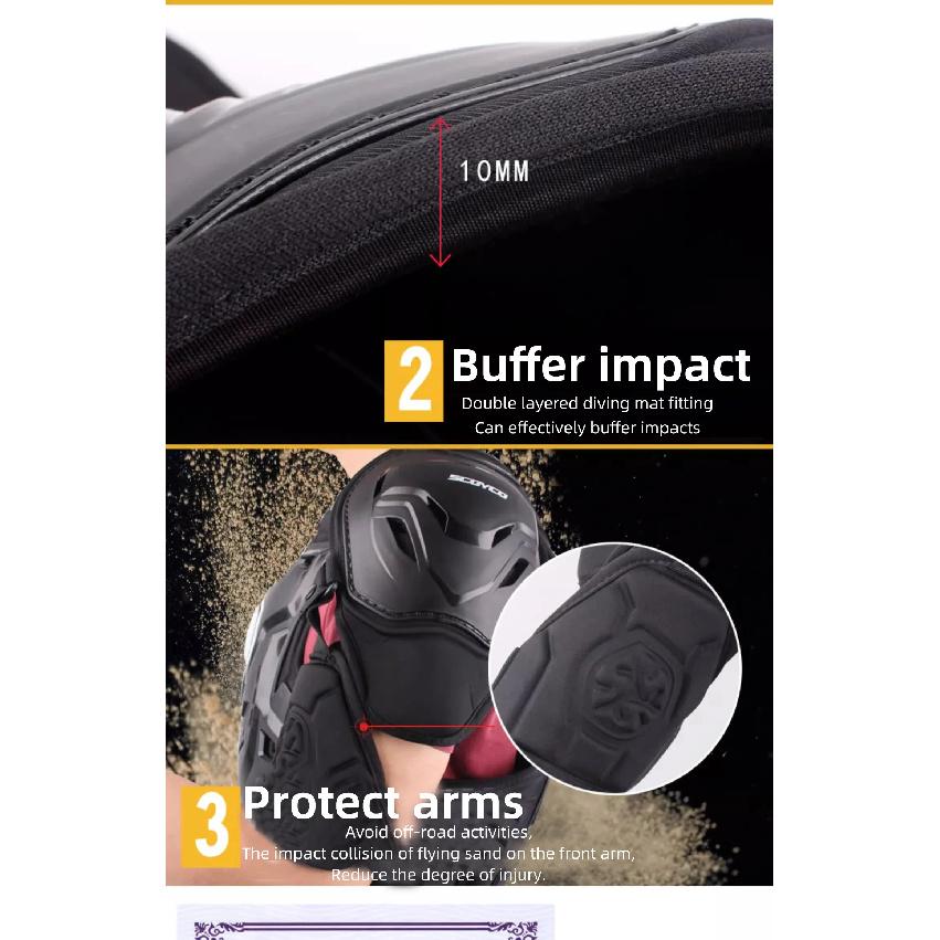 SCOYCO Motorcycle Armor Vest Protection Jacket Motocross Body Armor Dirtbike Accessories Back Protective Gear Moto Equipment