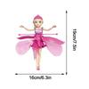 USB Rechargeable Gesture Luminous Aircraft Girls Toy Hand Sensor Magical Flying Pixie Toy Infrared Sensor Flying Doll Kid Gifts