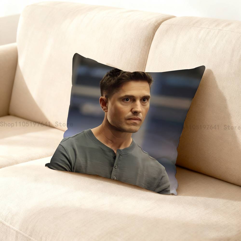 Fine Glasses Unisex Tim B-Bradford Rookied Pillow Case For Sofa Decor Car Office Room Printing Cushion Cover Decorations And Protector