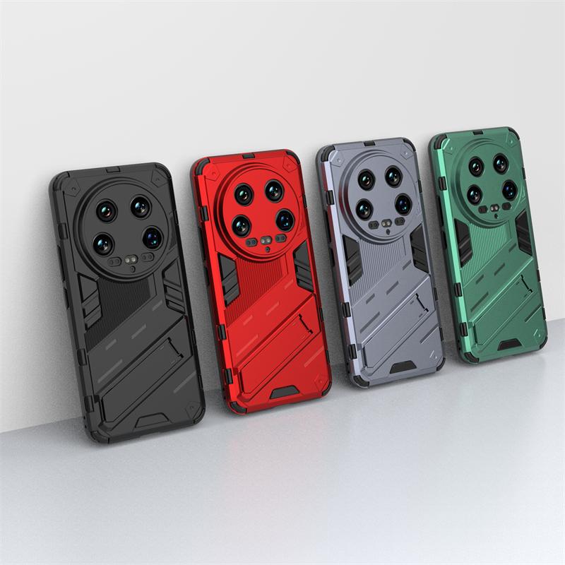 For Xiaomi 14 Ultra Case Cover Mi 14 Ultra Capas Armor Back Kickstand Shockproof Holder For Fundas Xiaomi14 Xiaomi Mi 14 Ultra