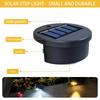 Solar Swimming Pool Side Led Light Underground Deck Outdoor Wall Fence Lights Waterproof Powered Step Driveway Decoration Garden