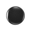 Car 5D Carbon Fiber High Brightness Print Coaster, PVC Rubber Anti-slip Pad Car Cup Holder Mat, For Car Interior Decoration