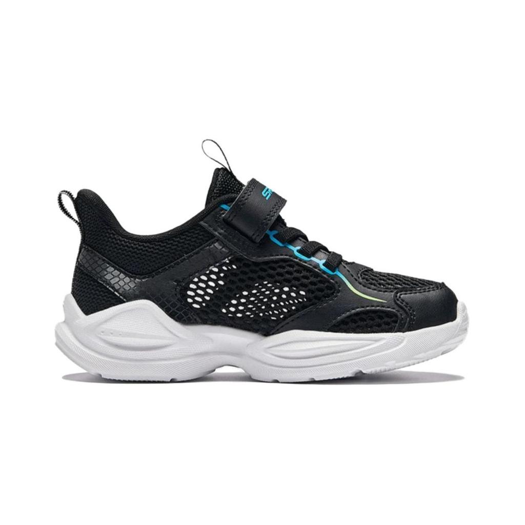 Anta Kids Non-Slip Breathable Low-Top Running Shoes Kids Sneaker Black White A312429919-3