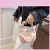 Elegant Wrinkled Cloud Handbag With Zip Opening For Daily Use Women Fashion