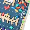 Magnetic Alphabet Board Montessori Magnetic Alphabet Maze Puzzle Parking Lot Puzzle For Children Preschool Magnetic Sorting Game