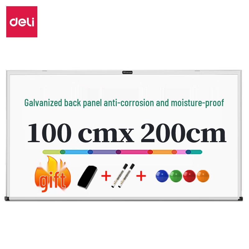 Deli 7820 Magnetic Whiteboard with Mobile Stand