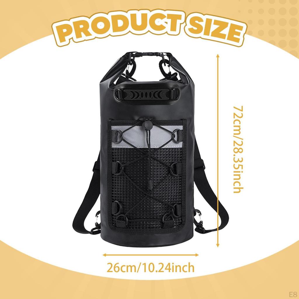 Dry Bag Float Backpack Storage for Rafting Boating Hiking Swimming