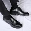 Hochwertige Lederschuhe Herren 2025 Frühling reines Leder neu Businesskleid Leder atmungsaktiv lässig Trauzeuge Hochzeitsschuhe