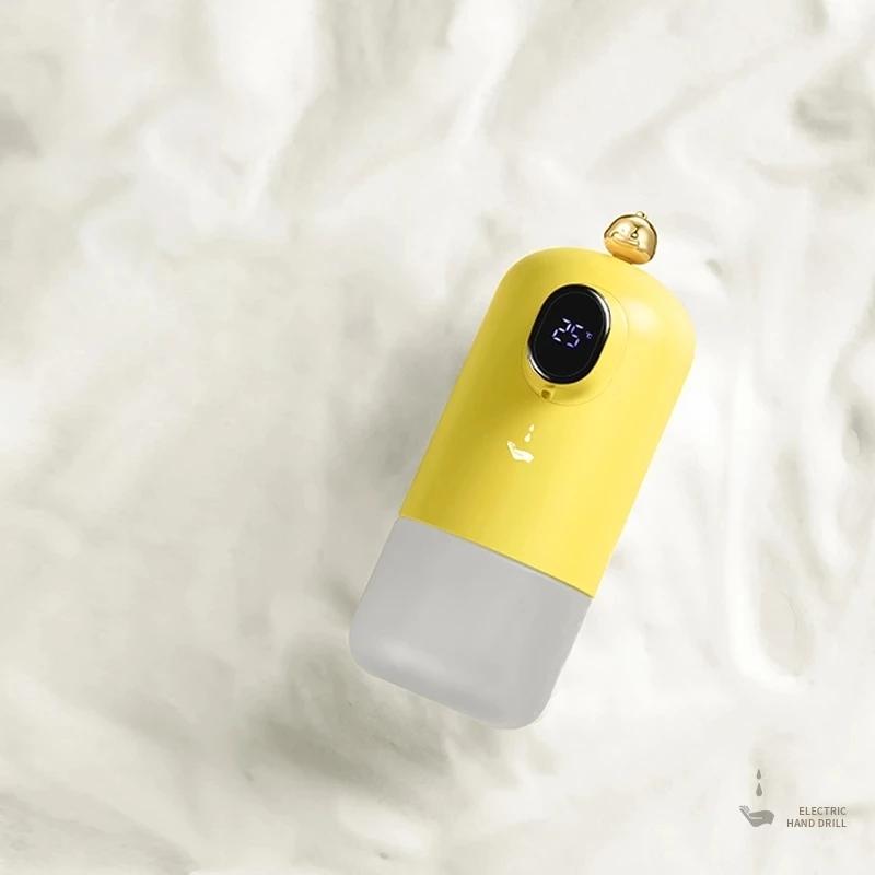 Pěnové dávkovače mýdla Koupelnový chytrý mycí stroj na ruce s USB nabíjením Bílý vysoce kvalitní ABS materiál