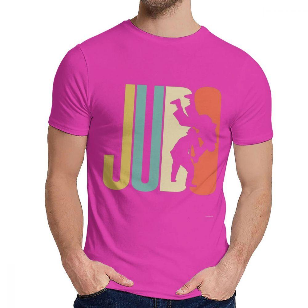 Judo Japansk kampsport T-shirt Mode Rundhalsad Nördig Unisex Bomull Stor Storlek T-shirt