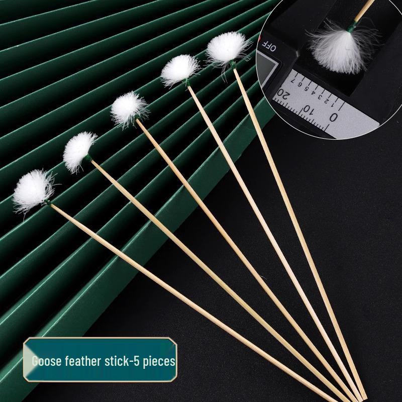 Ohrreinigungs-Werkzeugset mit Gänsefederstäbchen für sichere Ohrpflege