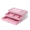 Jewelry Organizer Box With Dividers For Makeup And Accessories Storage For Home Office Use