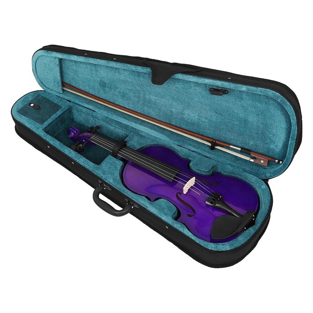 4/4 Solid Wood Beginner Violin Set for Adults and Children