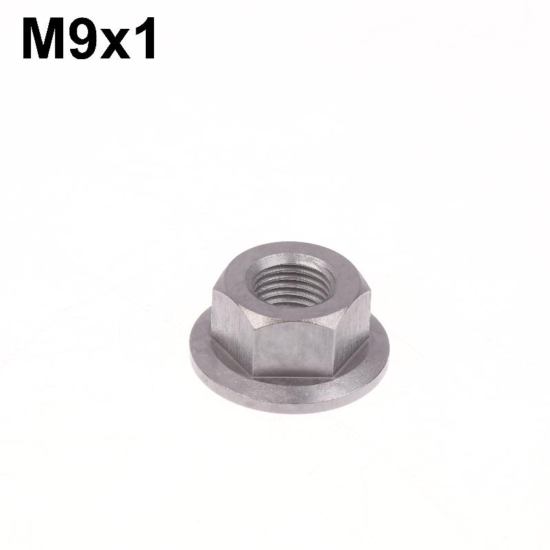 1 Pcs Motorcycles Titanium Hex Flange Hexagon Nuts M5 M6 M8 M9 M10 M12 For Motorcycles And Motorbikes