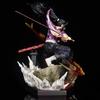 26cm Demon Slayer Kokushibo Figur Sammelmodell Weihnachtsgeschenk Anime Actionfiguren Spielzeug