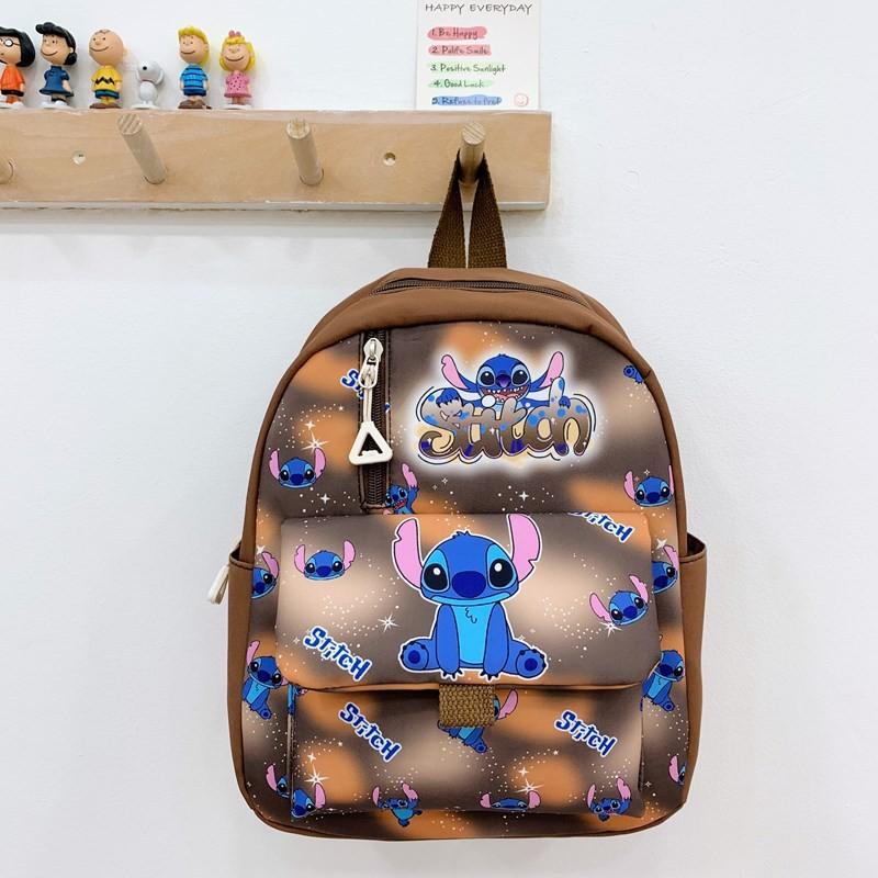 Backpack Children With Cartoon And Letter Print Design Preschool For