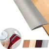 1 Stück 1m/2M/3M Selbstklebende Bodenübergangsleiste, Flexible Kante mit Holzmaserung für Teppich, Laminat & Böden, Schwellenwert