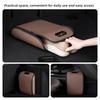 Premium PVC Leather Console Box Diamond Stitch Dashboard Organizer Custom Fit Storage for Co-Pilot Shoe Gear Luxury Accessory