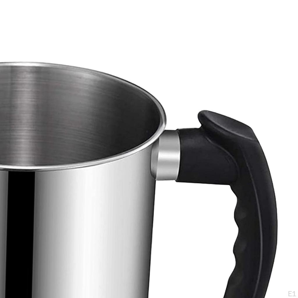 Candle Making Pouring Pot Wax Melting 1.3L Handle Business Heat Resistant Portable