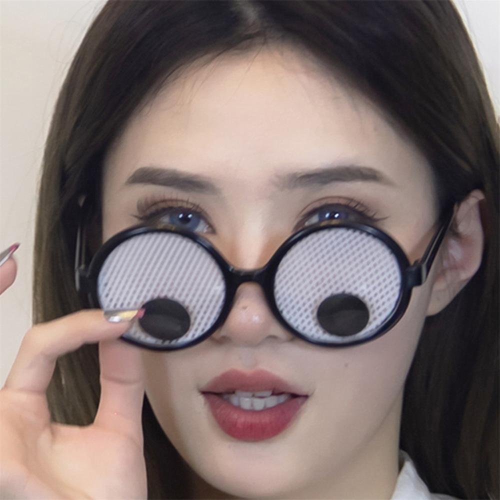 1PC Halloween Party Props Novelty Rotating Eyeballs Anime Glasses Festive Atmosphere Carnival Prop