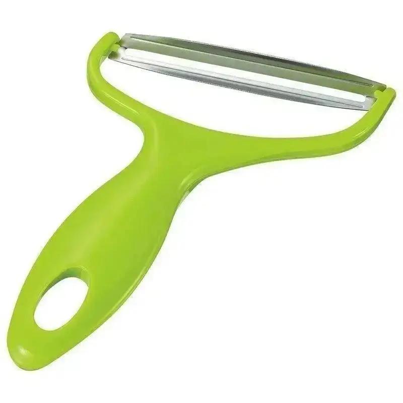 Stainless Steel Fruit Peeler Peeler Knife Cutter New Green Cabbage Peeler Handy Cabbage Graters Shredder Home Kitchen Tools