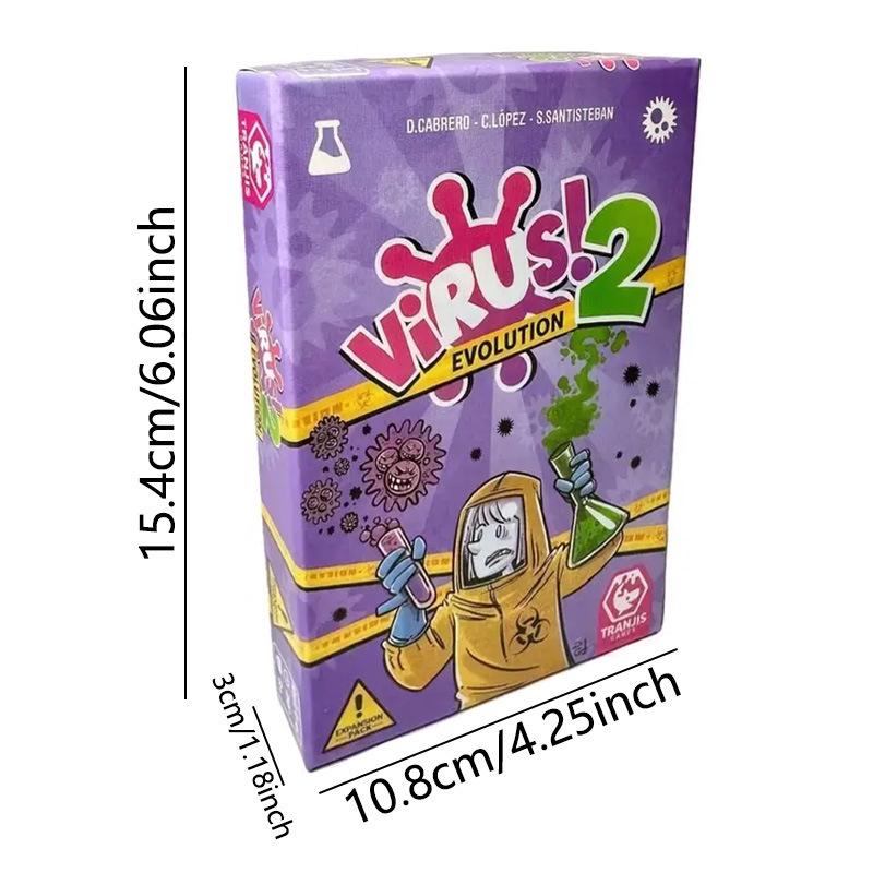 English Version Virus Infection Card Game - Essential Tabletop Play