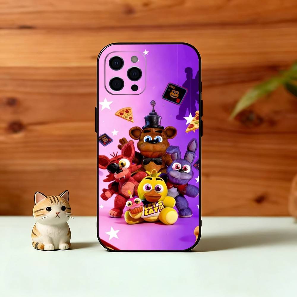 Game F-N-A-F Phone Case Silicone Soft For IPhone 17 16 15 14 13 12 11 X XR Plus Pro Max Plus