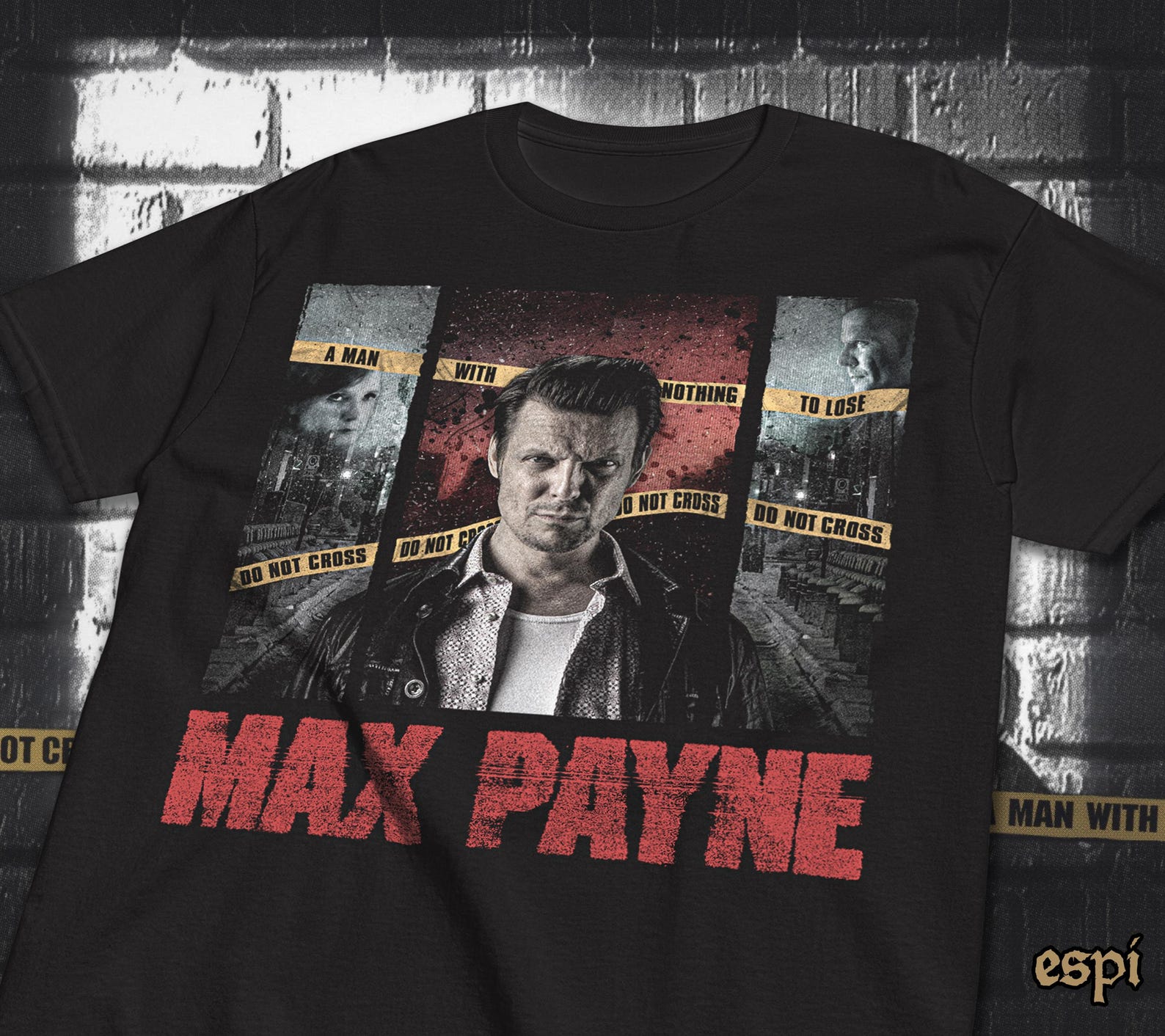 Max Payne [2001] T shirt - Unique Old-School Gamer Merch 4XL