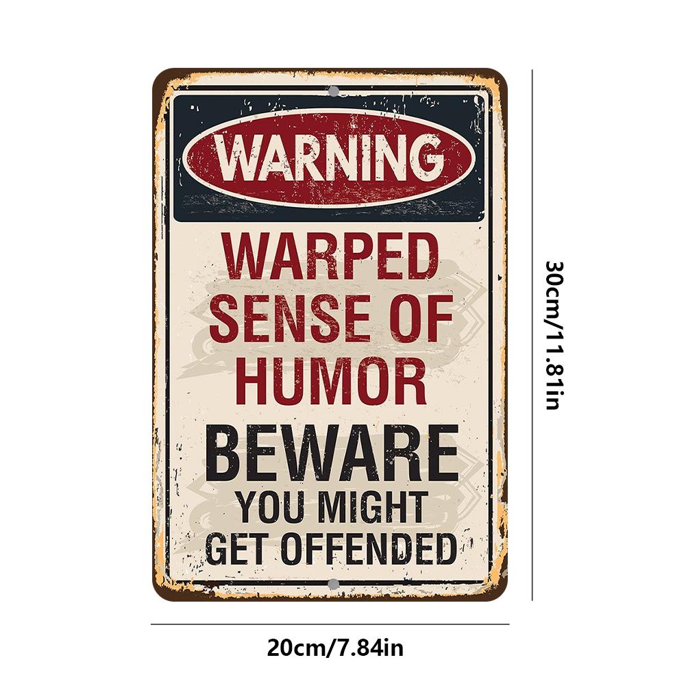 Vintage kovová fráze plechová cedule obdélníková železná malba na zeď domácí dekorace 20x30cm