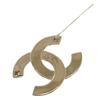 CHANEL  Brooch gold metal Women