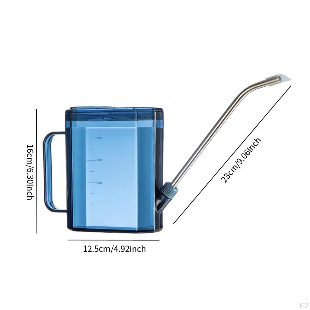 1L Vattenspridare Lång Pip, Bekvämt Handtag Kompakt Kruka Vatten för Trädgårdsarbete Hemma