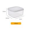 Transparent Refrigerator Storage Box Fresh Preservation Multifunctional Fridge Organizer Rack Durable Resuable