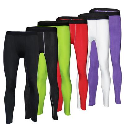 Schnelltrocknende, atmungsaktive Kompressionsstrumpfhose für Herren für Sport und Fitness
