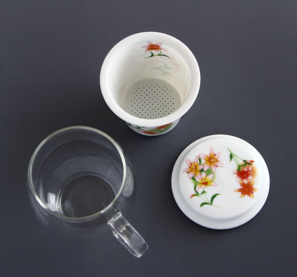 Toyo Ceramics Stylish Mug July Lily