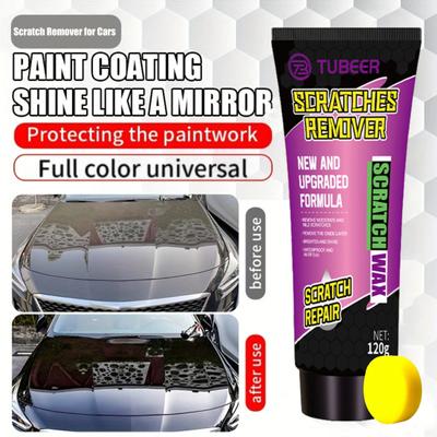 1/2/3/4Pcs Car Scratch Repair Wax Kit 120g Professional Scratch Remover Paste Polishing with