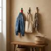 Zinc Zinc Zinc Alloy Chili Clothes Hook Moisture-proof Coat Hook Creative Wall Hanging Hooks  Entryway