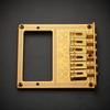 Guitar Bridge Plate with Saddles Adjustable Hardware Long-Lasting for Luthier